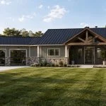 CHD-26231 Cottage House Plan – Front Elevation