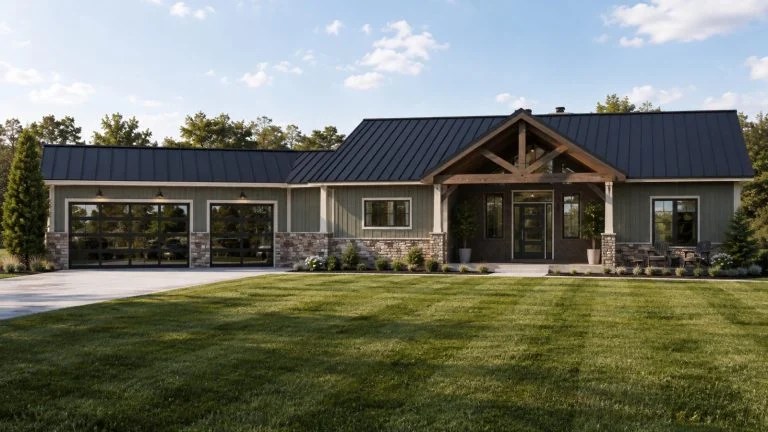 CHD-26231 Cottage House Plan – Front Elevation