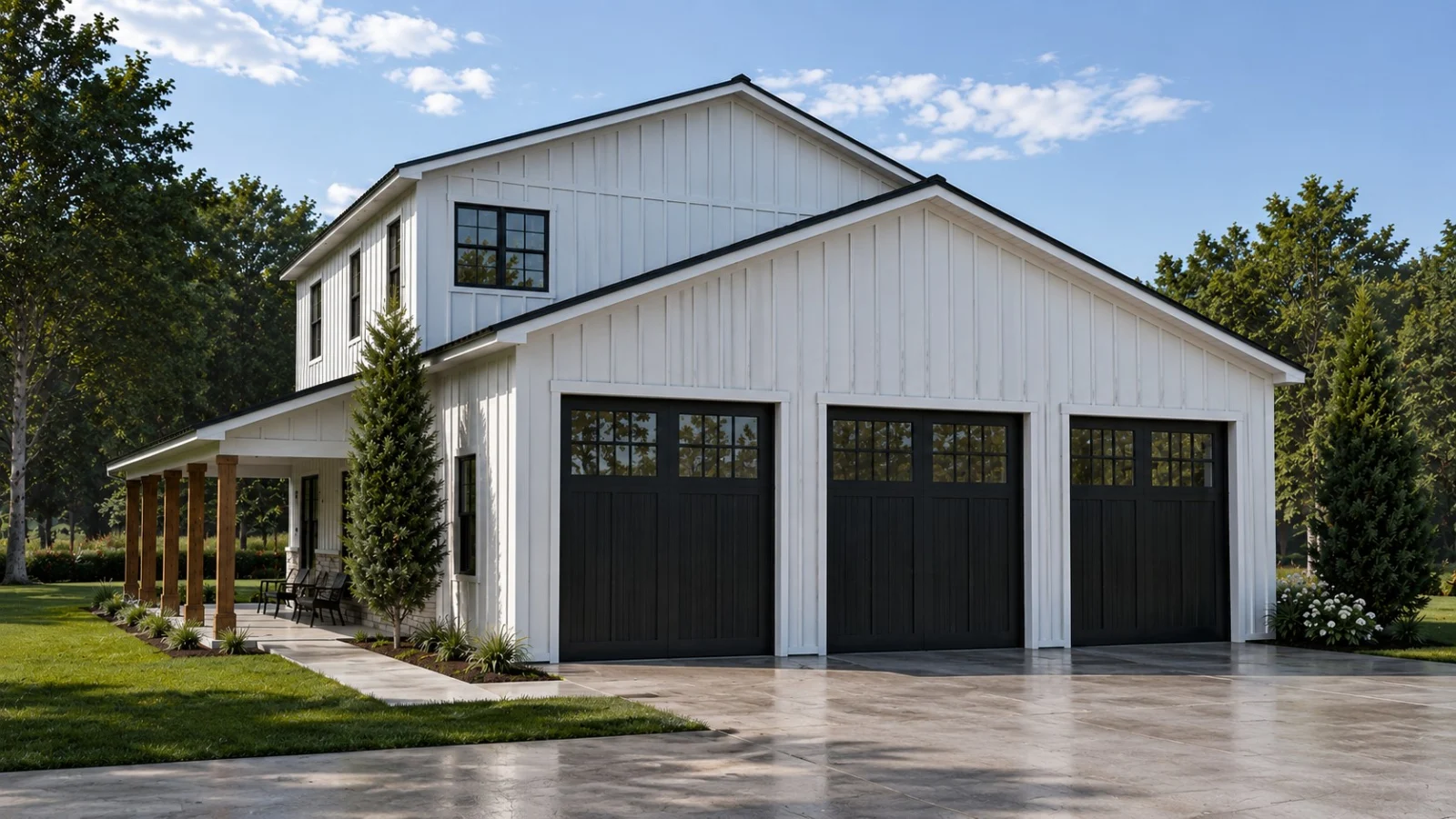 CHD-2624 Barndominium House Plan – Photo 2