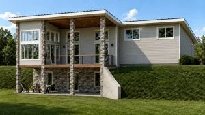CHD-2663 Country House Plan – Front Elevation