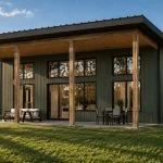 CHD-2665 Beach House Plan – Front Elevation