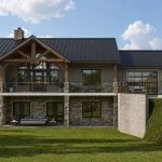 CHD-2672 Country House Plan – Front Elevation