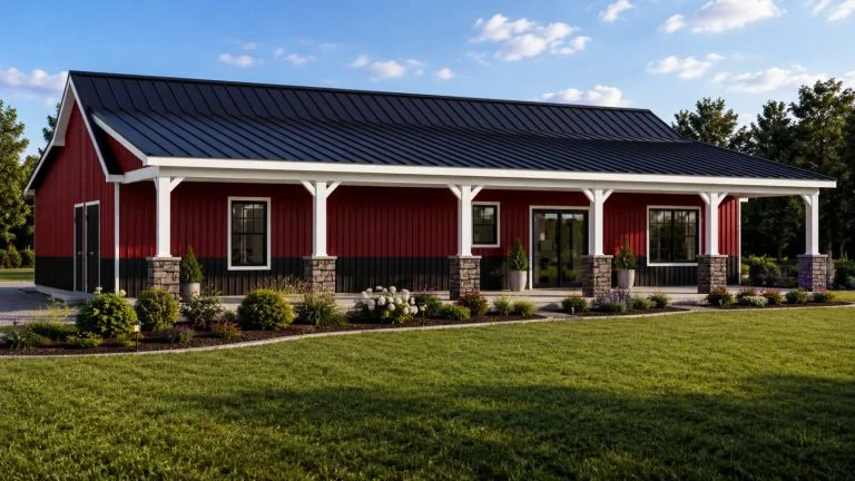 CHD-2693 Barndominium House Plan – Photo 2