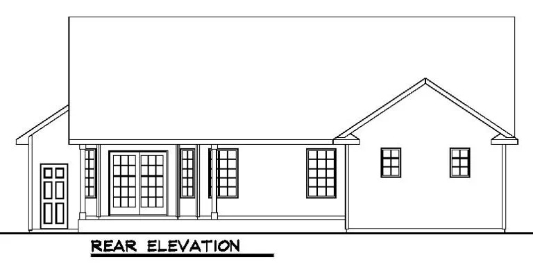 CHD-640 Cottage House Plan – Photo 3