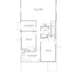 CHD-712 Beach House Plan – Basement Floor Plan