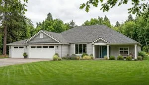 CHD-722 Colonial House Plan – Front Elevation